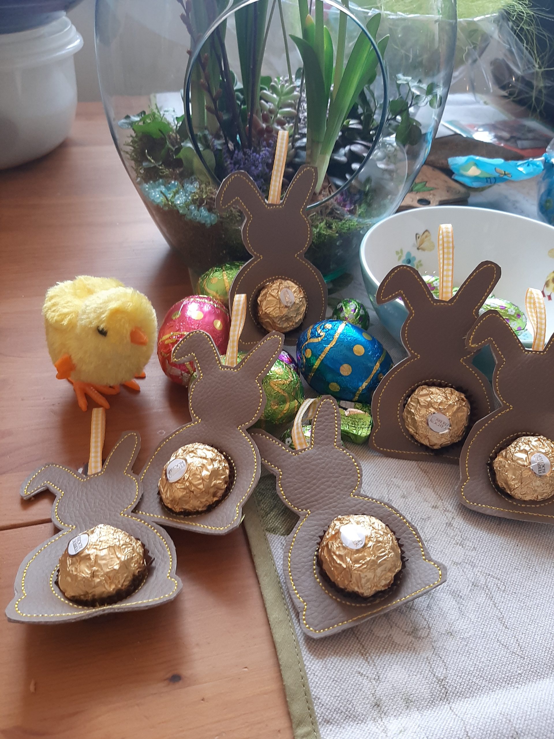 Handgemaakt persoonlijk paascadeau